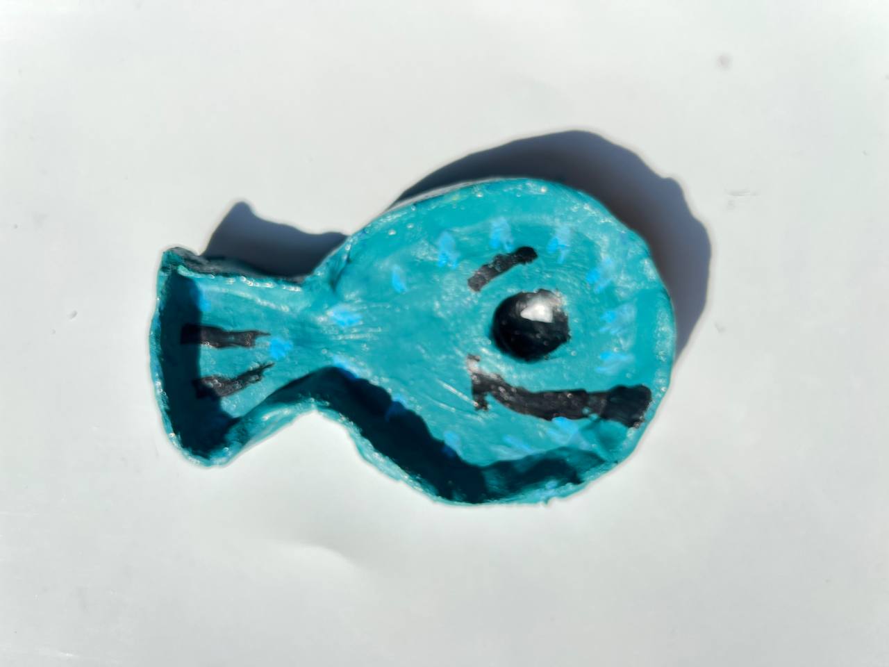 Dish «Turquoise Fish»