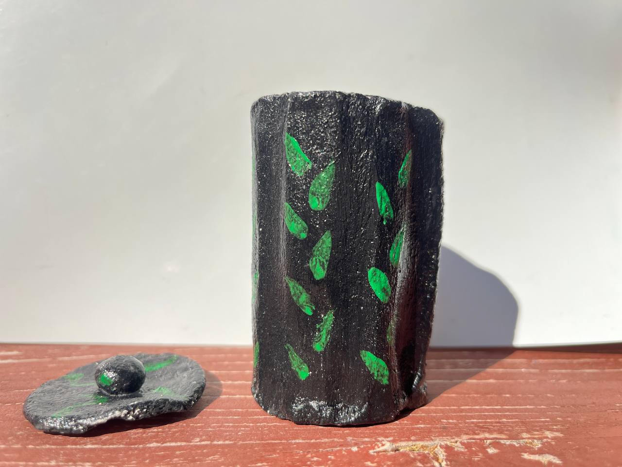Jar «Green Leaves»